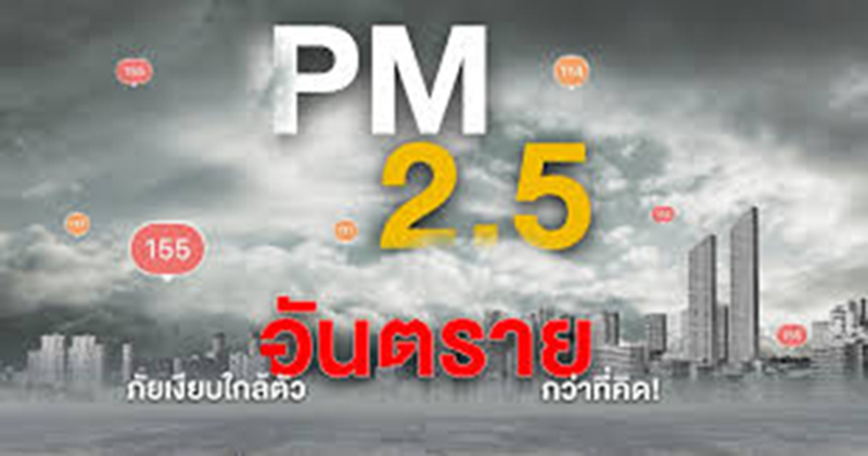 อันตรายจากฝุ่น PM 2.5