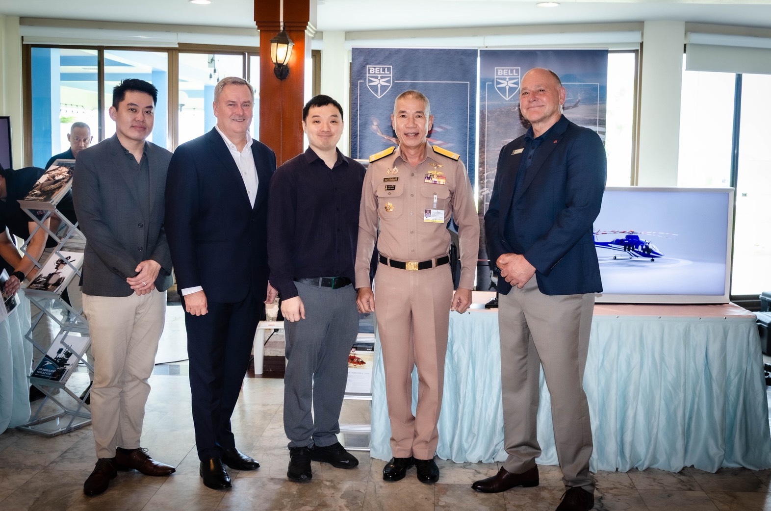 พล.ร.ต.ธเนศ ธีรชัยธัญญศักดิ์ ผบ.กบฮ. เข้าร่วมกิจกรรม CARAT Maritime Industry Day